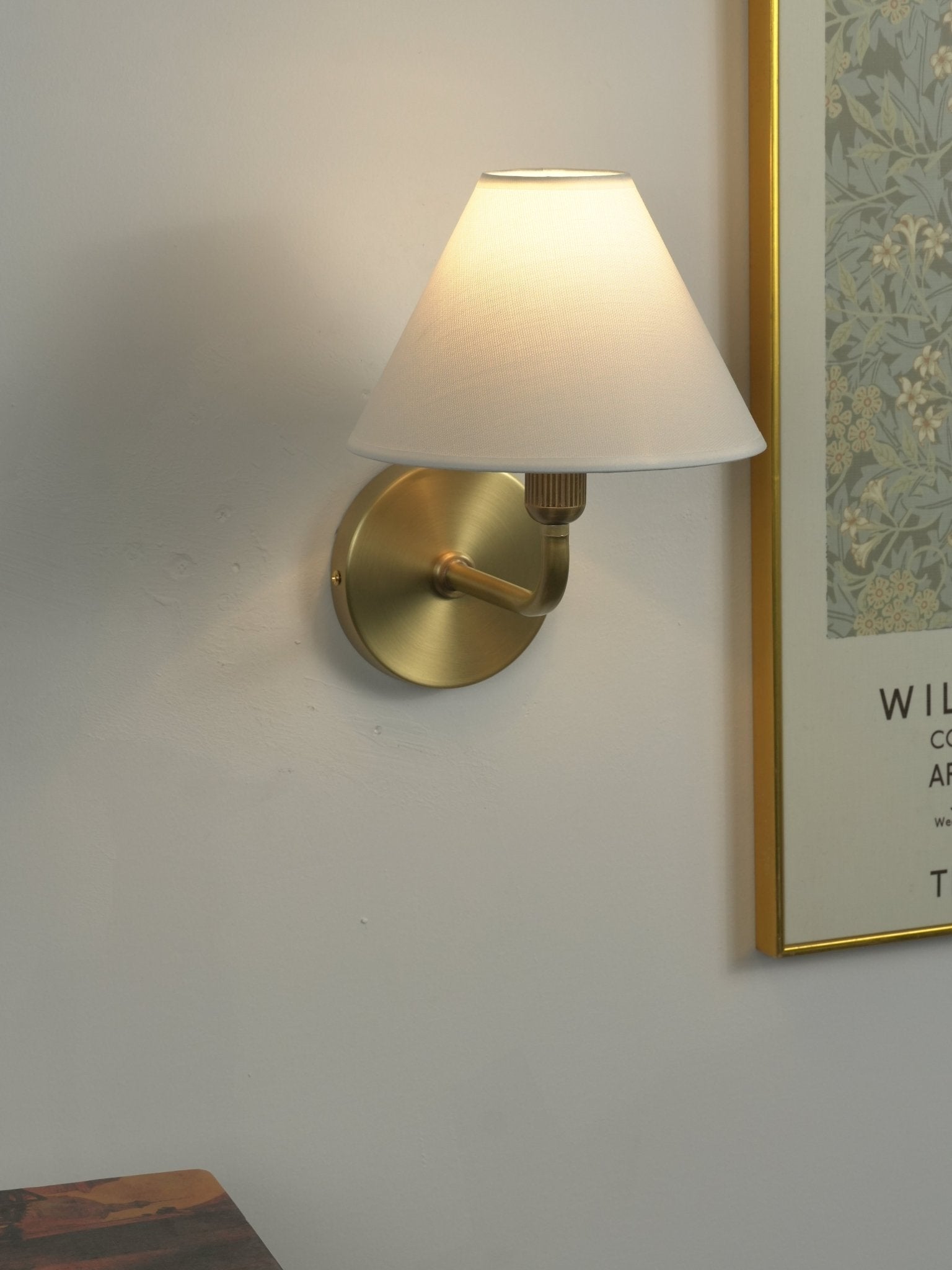 Solivelle Brass Wall Sconce