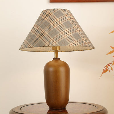 Sienna Wood & Fabric Classic Table Lamp