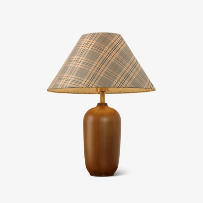 Sienna Wood & Fabric Classic Table Lamp