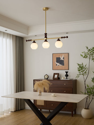 Vosole Traditional Elegance Vintage Wood Chandelier