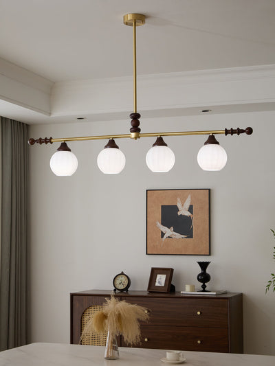 Vosole Traditional Elegance Vintage Wood Chandelier