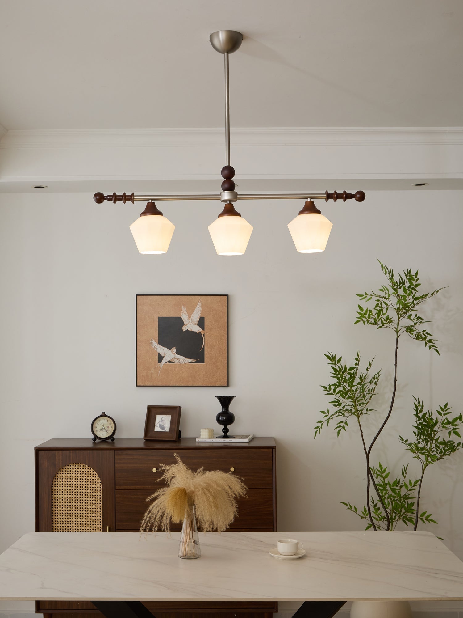 Vosole Traditional Elegance Vintage Wood Chandelier