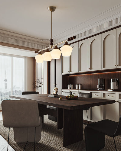 Vosole Traditional Elegance Vintage Wood Chandelier