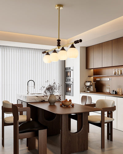 Vosole Traditional Elegance Vintage Wood Chandelier