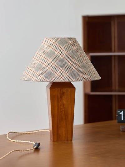 Wokel Minimalist Wood Table Lamp