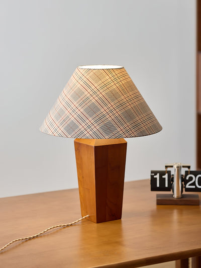 Wokel Minimalist Wood Table Lamp