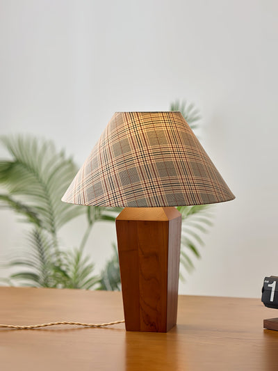 Wokel Minimalist Wood Table Lamp