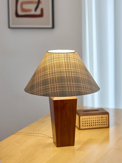 Wokel Minimalist Wood Table Lamp