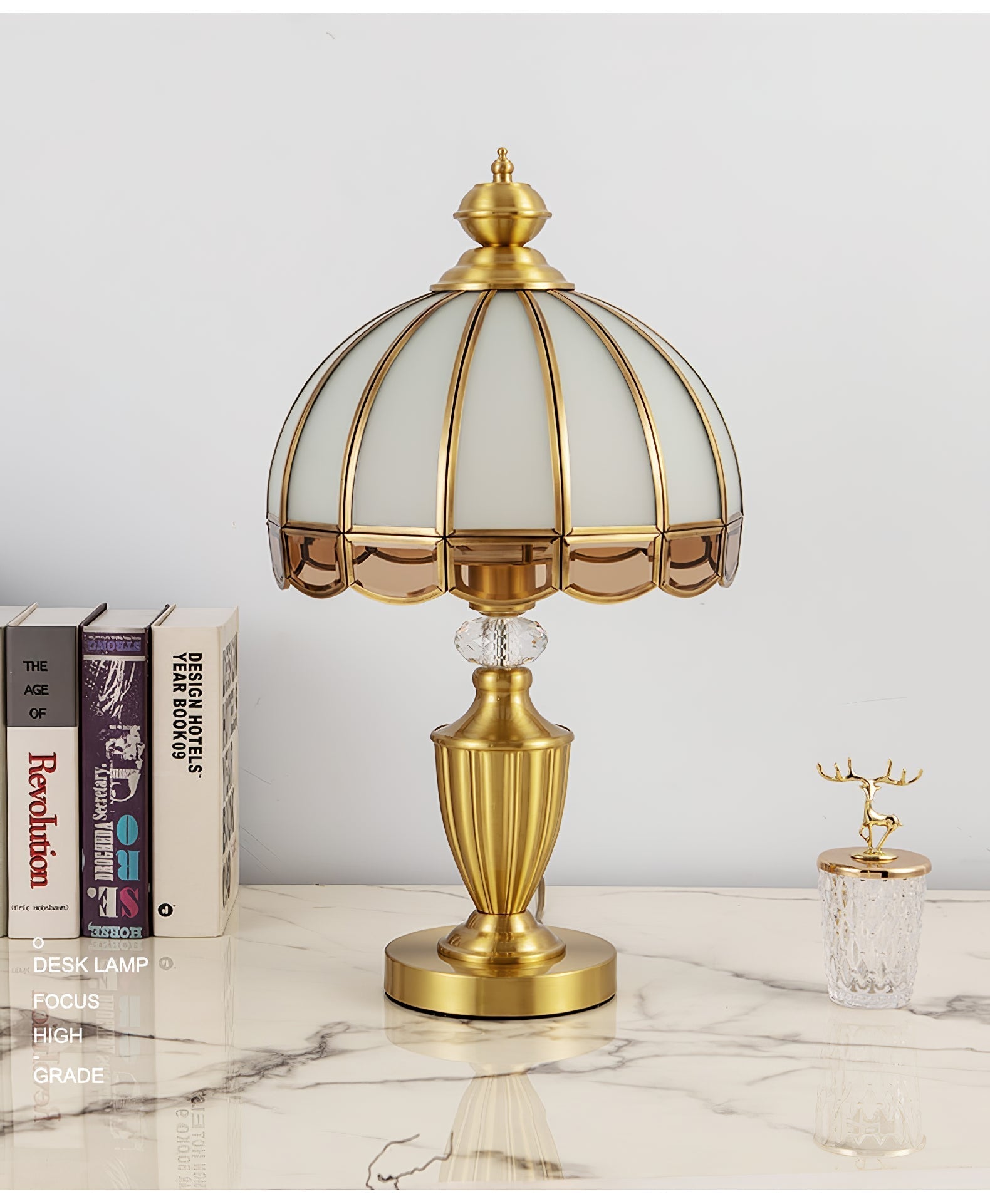 Opaline Glass Classic Table Lamp