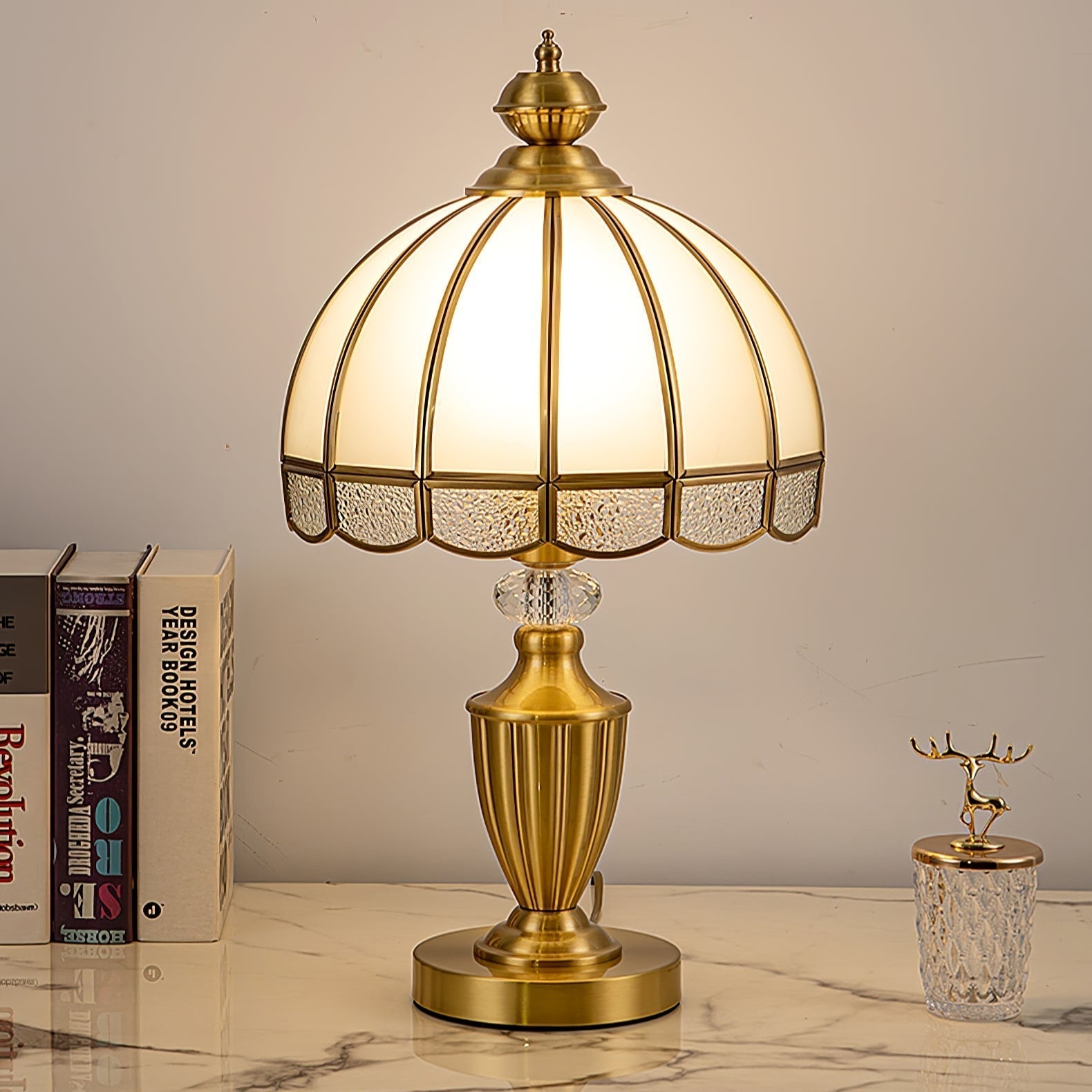 Opaline Glass Classic Table Lamp