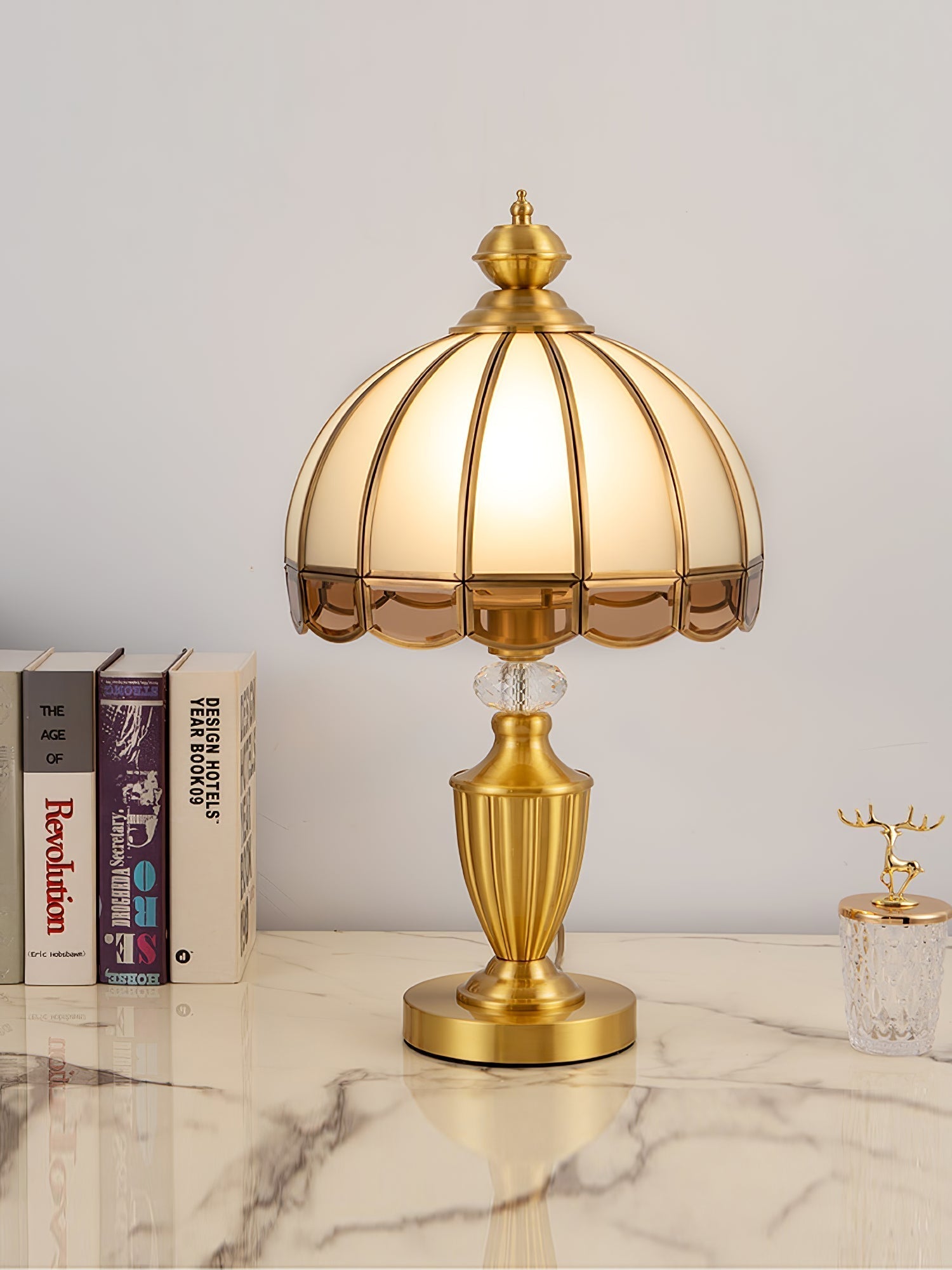 Opaline Glass Classic Table Lamp