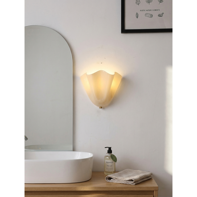 Fiorahaven Flower Glass Indoor Wall Light
