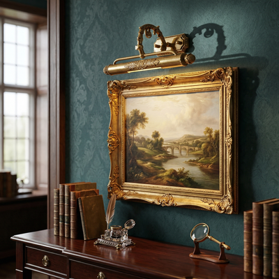 Norbrook Brass Indoor Wall Light