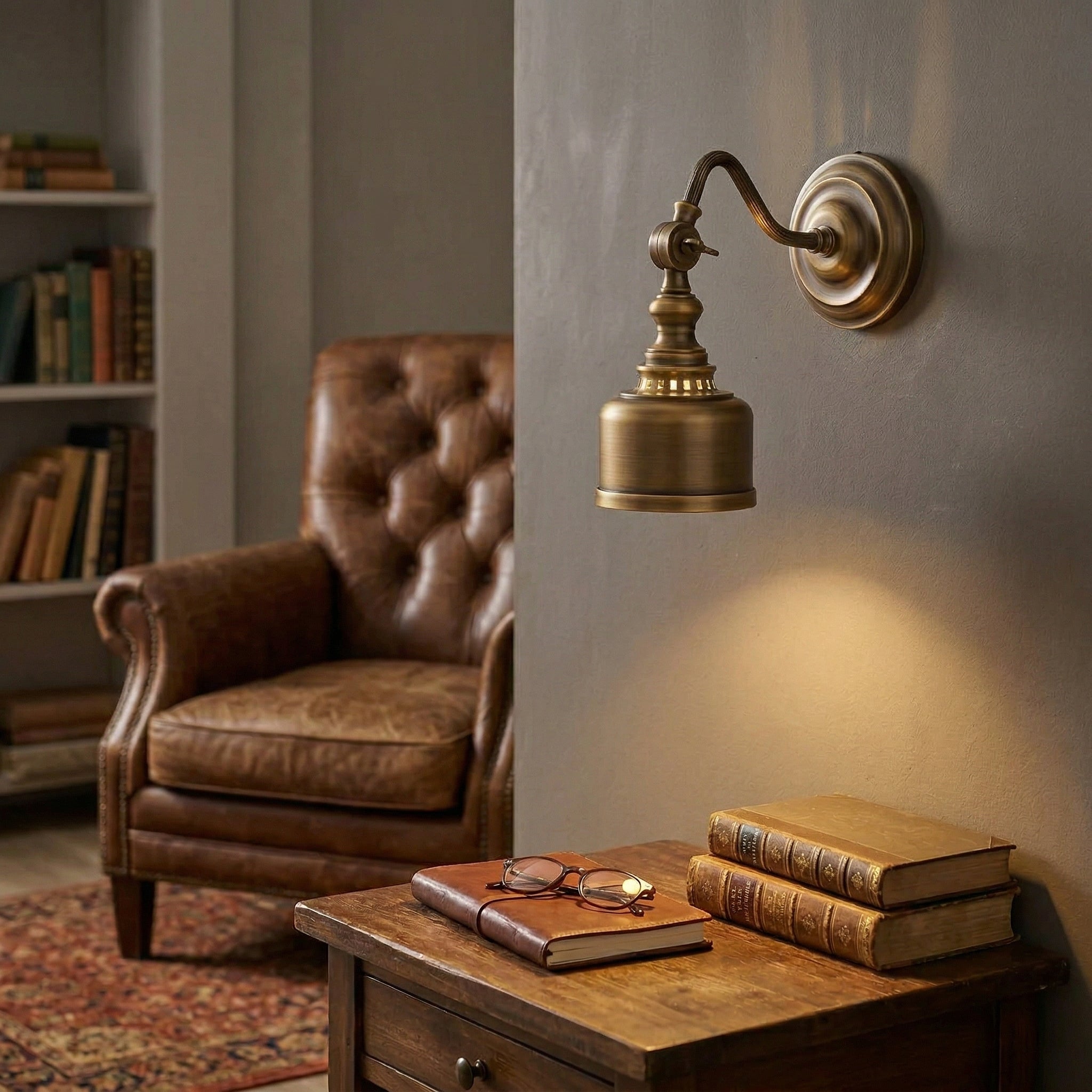 Cedarridge Gooseneck Indoor Wall Light