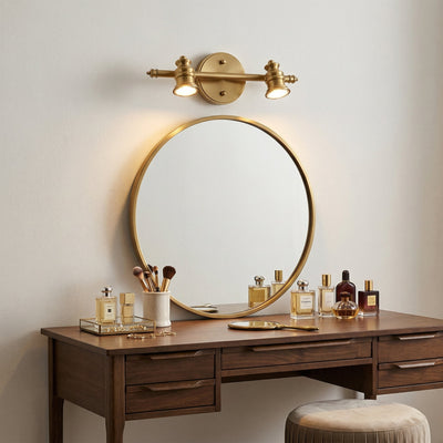 Fairley Brass Indoor Wall Light