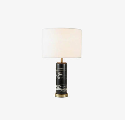 Katherine Modern Marble Table Lamp - Neutral Decor