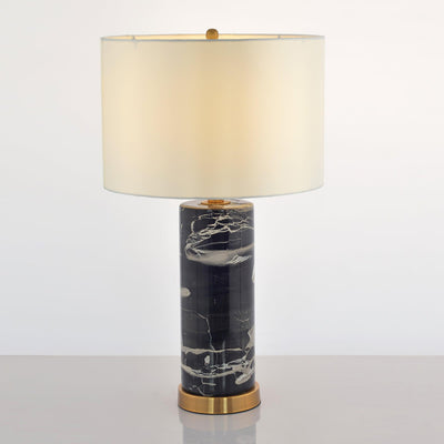 Katherine Modern Marble Table Lamp - Neutral Decor