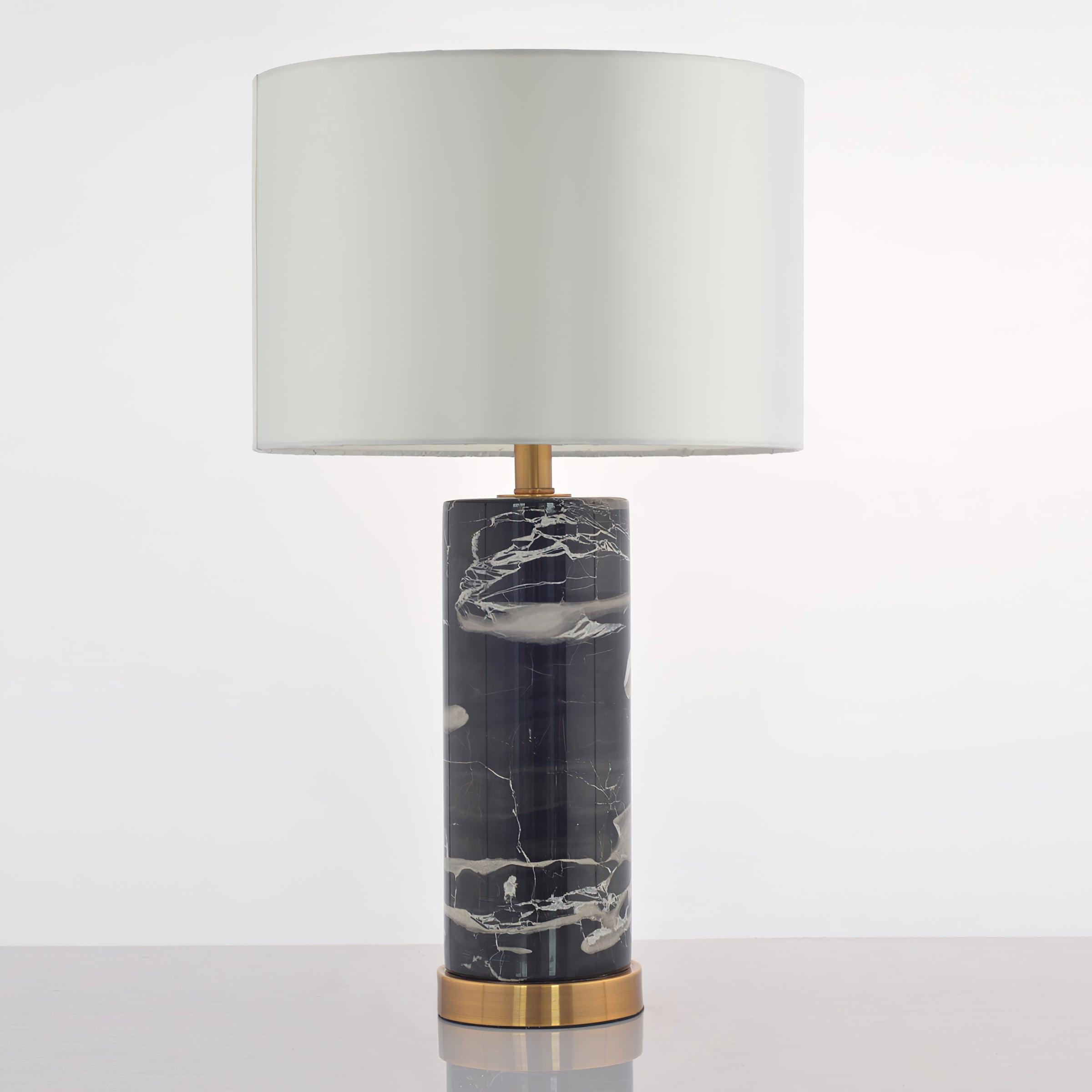 Katherine Modern Marble Table Lamp - Neutral Decor