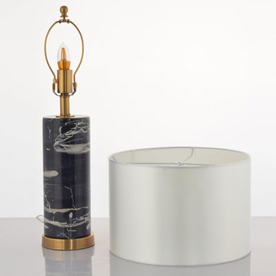 Katherine Modern Marble Table Lamp - Neutral Decor