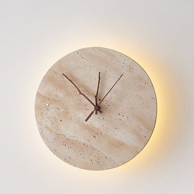 Nororielle Minimalist Travertine Wall Light