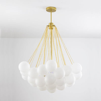 Eiririra Chandelier Bubble Frosted Glass