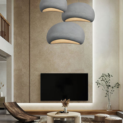 Lustra Pendant Light Cloud Swag Wabi-Sabi - Neutral Decor