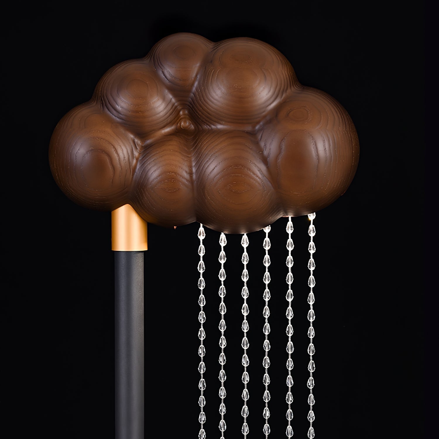 Orinyra Cloud-shaped Bronze Floor Lamp