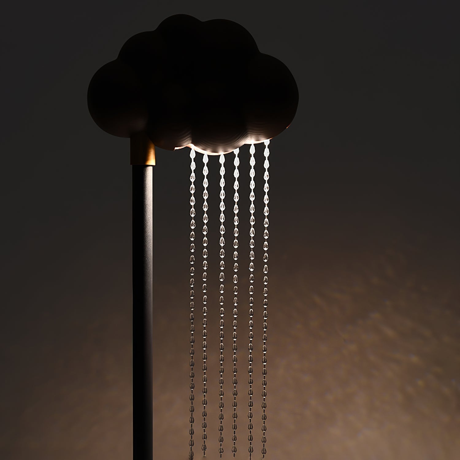 Orinyra Cloud-shaped Bronze Floor Lamp