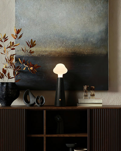 Mushio Wood Cloud Table Lamp