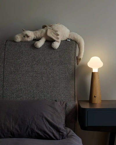 Mushio Wood Cloud Table Lamp