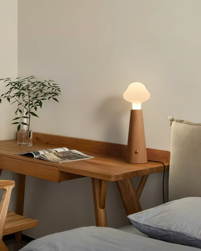 Mushio Wood Cloud Table Lamp