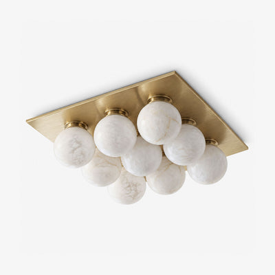 Trenwick Alabaster Flush Mount