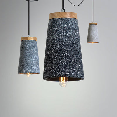 Sylinelia Wood Cement Pendant Light