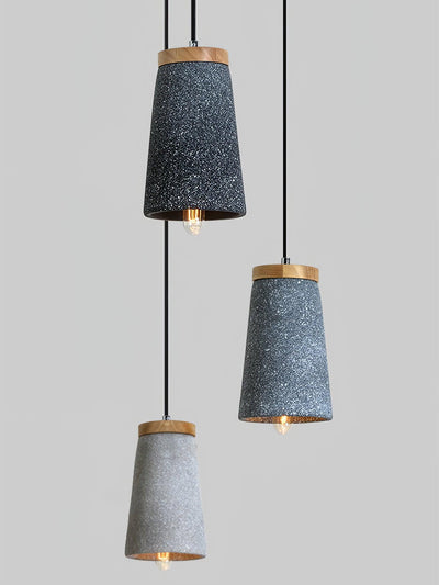 Sylinelia Wood Cement Pendant Light