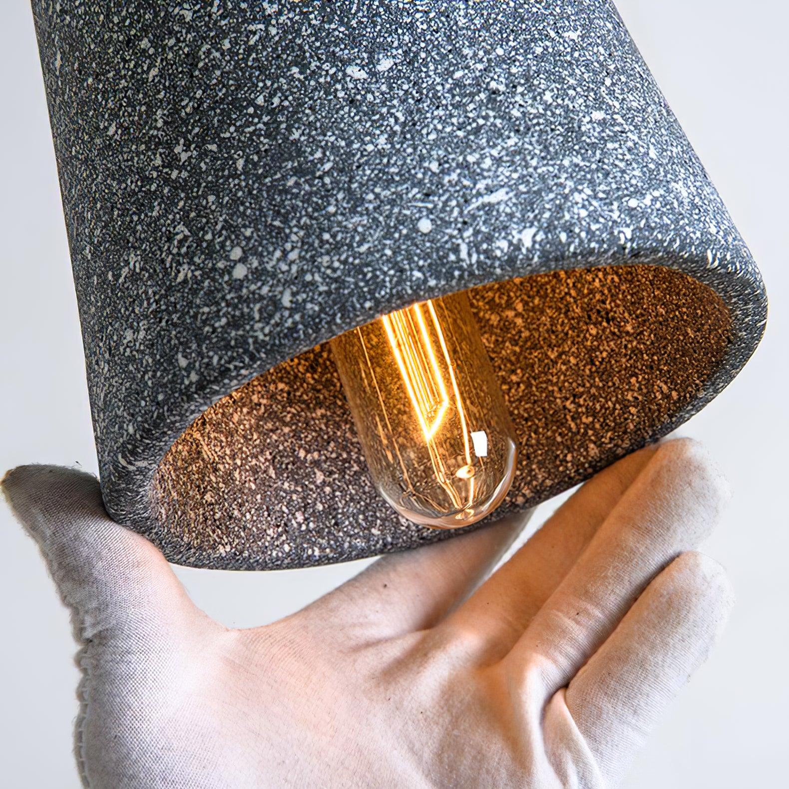 Sylinelia Wood Cement Pendant Light