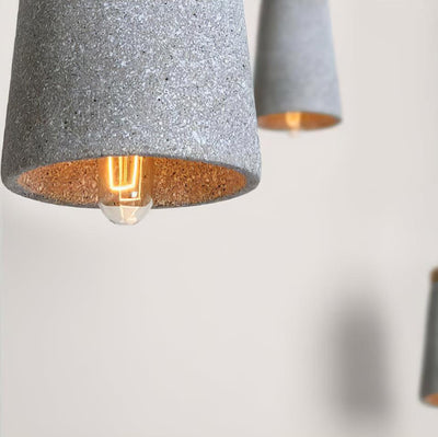 Sylinelia Wood Cement Pendant Light