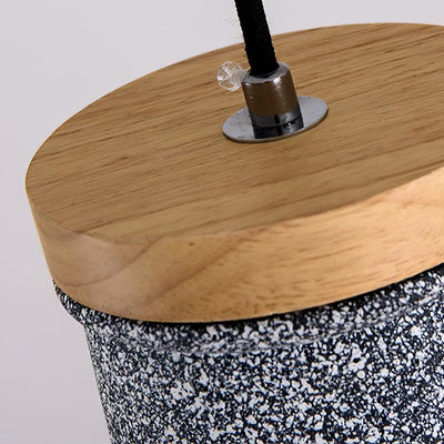 Sylinelia Wood Cement Pendant Light