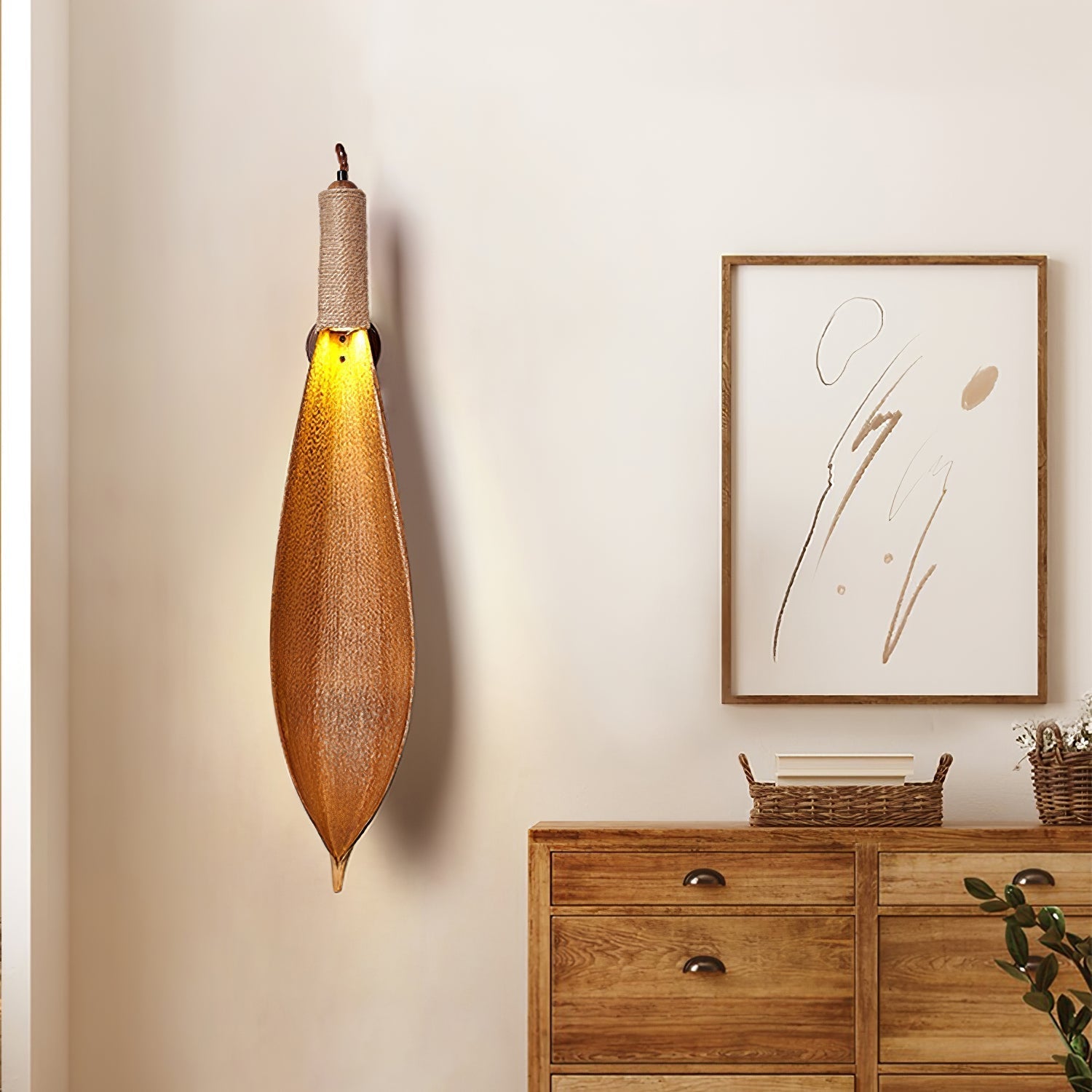 Camarila Individual Creativity Leaf Sconce Wall lamp