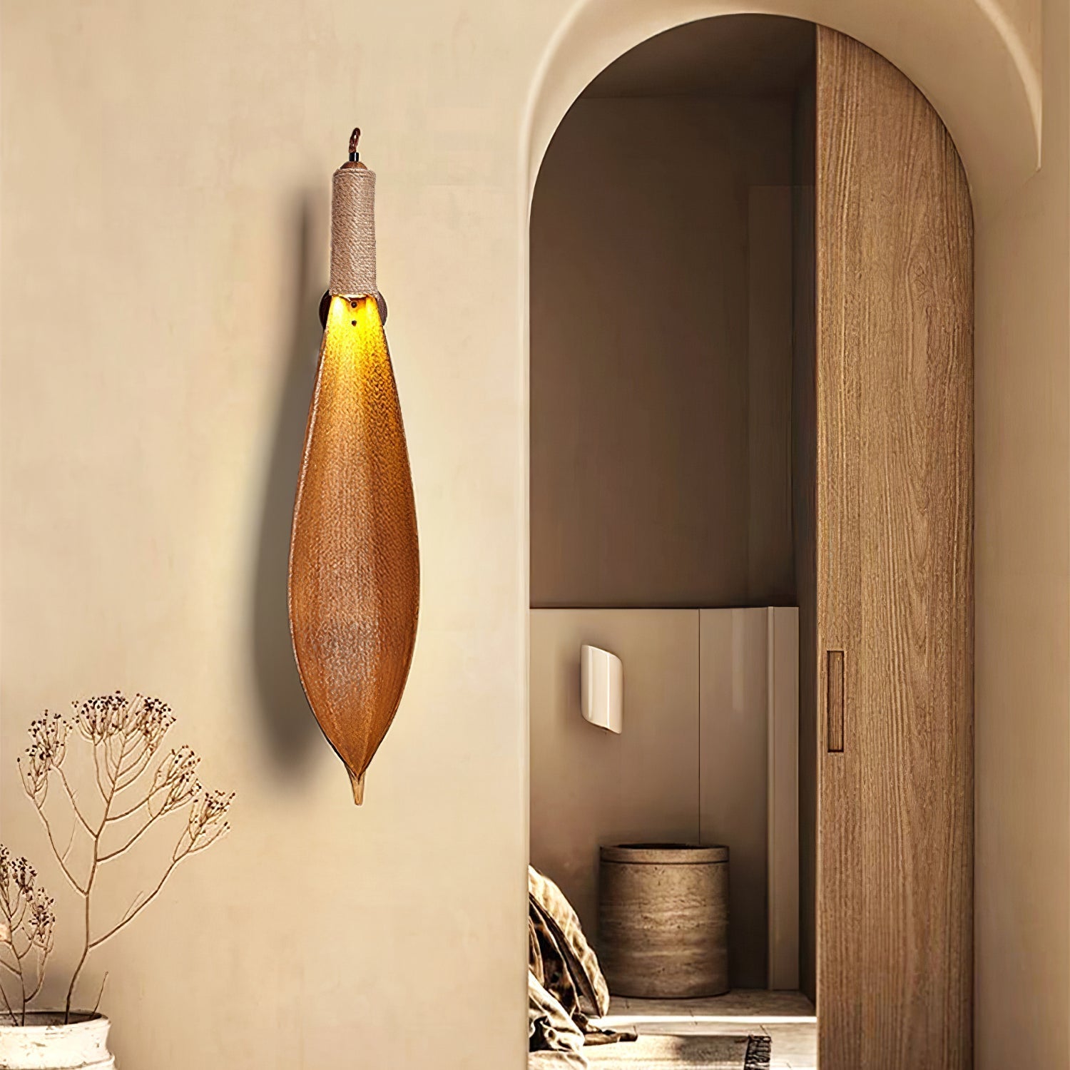 Camarila Individual Creativity Leaf Sconce Wall lamp