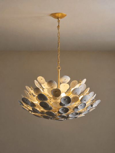 Coconut Disc Chandelier