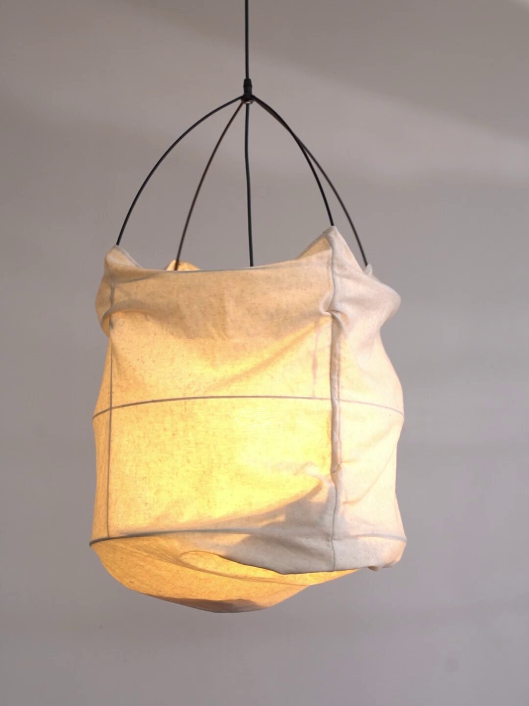 Southvale2 Fabric Cage Pendant Lamp