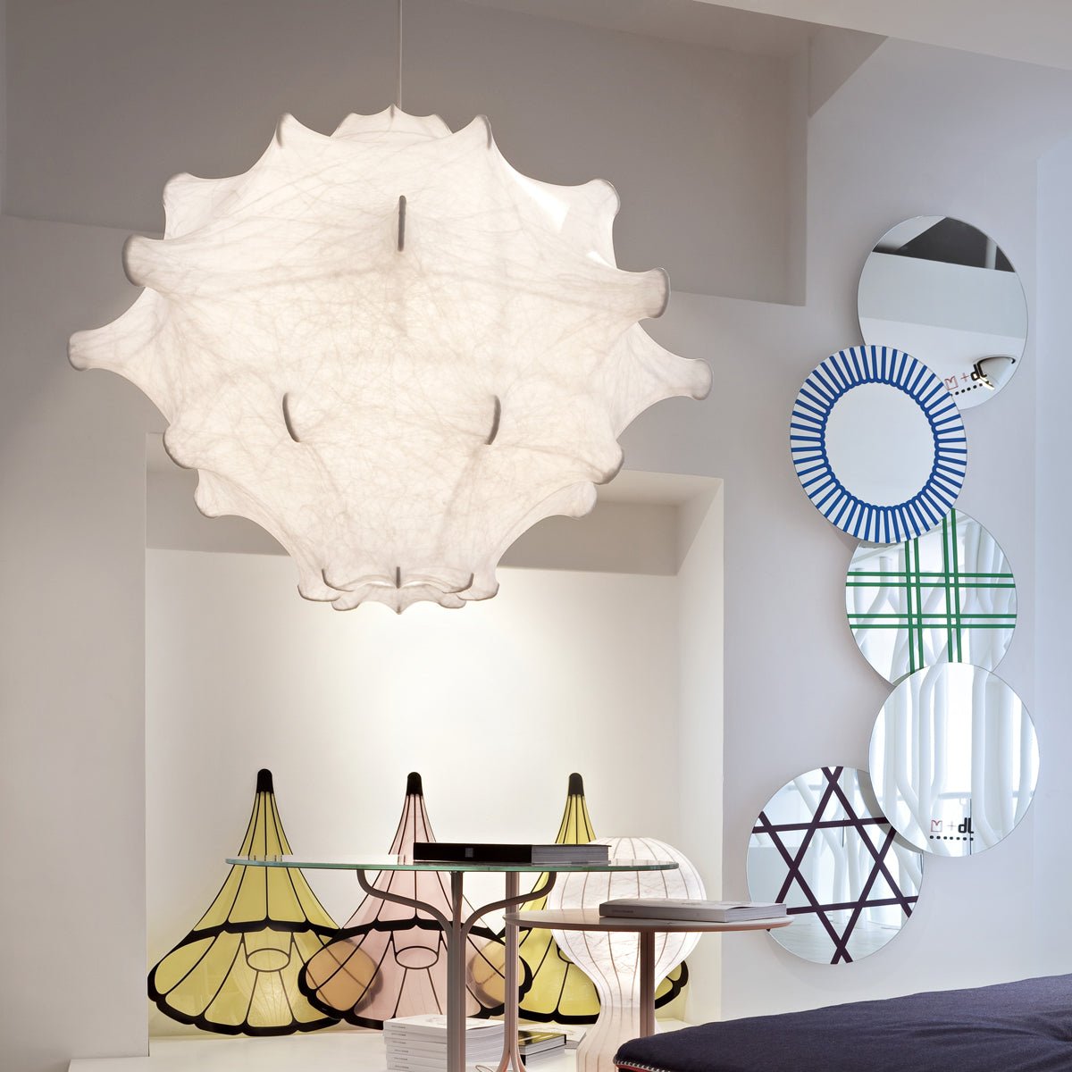 Soti Contemporary Silk Pendant Lamp