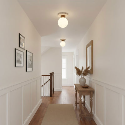 Terieel Cogstone Orb Ceiling Lamp