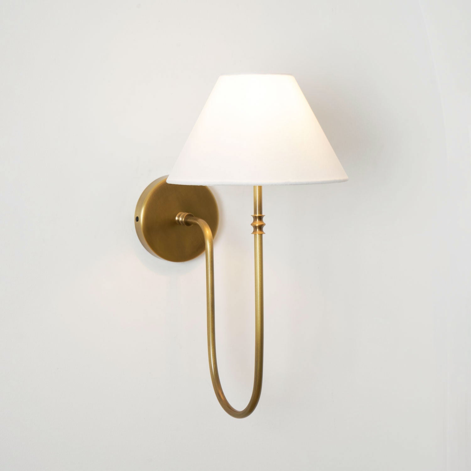 Devenq Vintage Industrial Fabric Wall Light