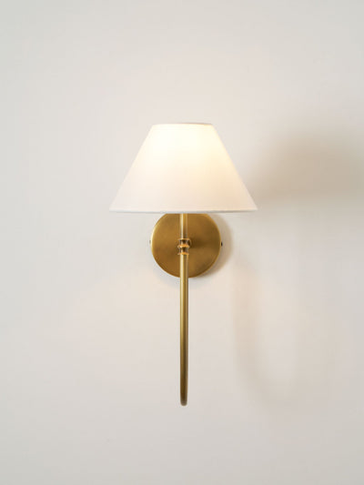 Devenq Vintage Industrial Fabric Wall Light