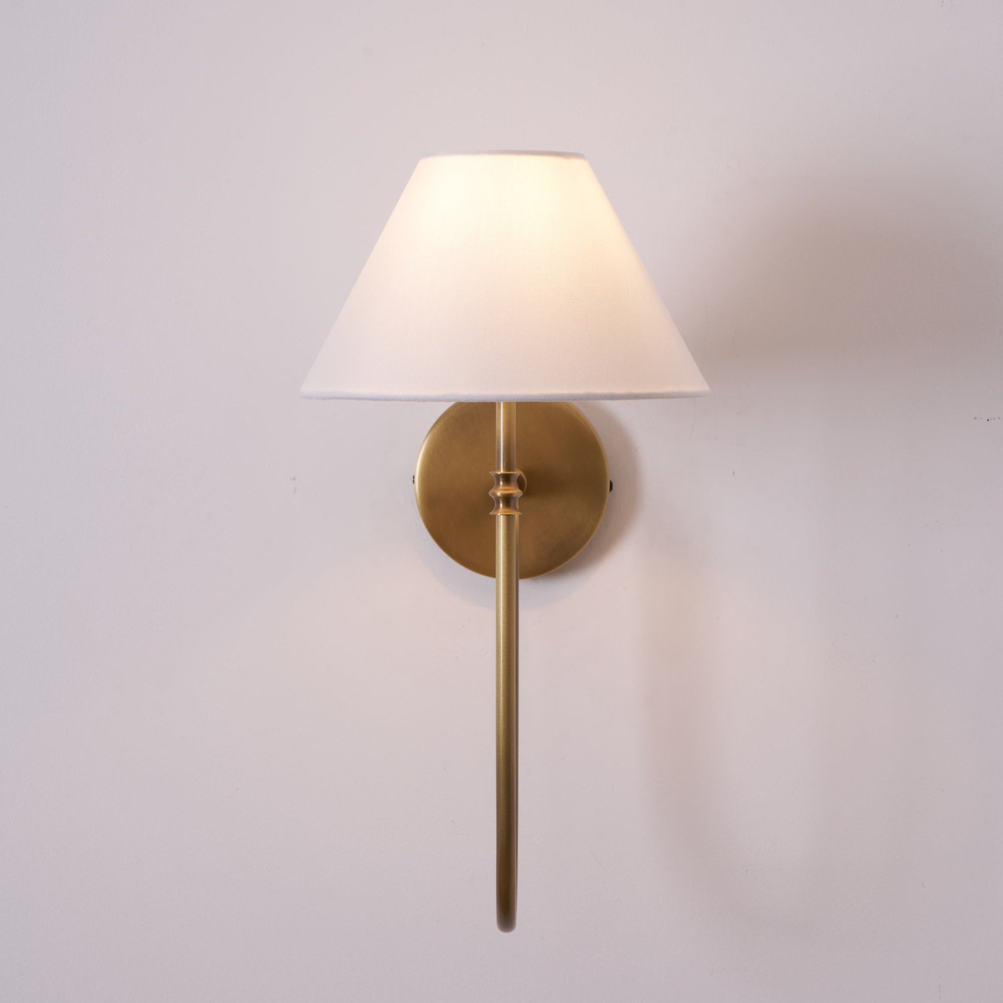 Devenq Vintage Industrial Fabric Wall Light