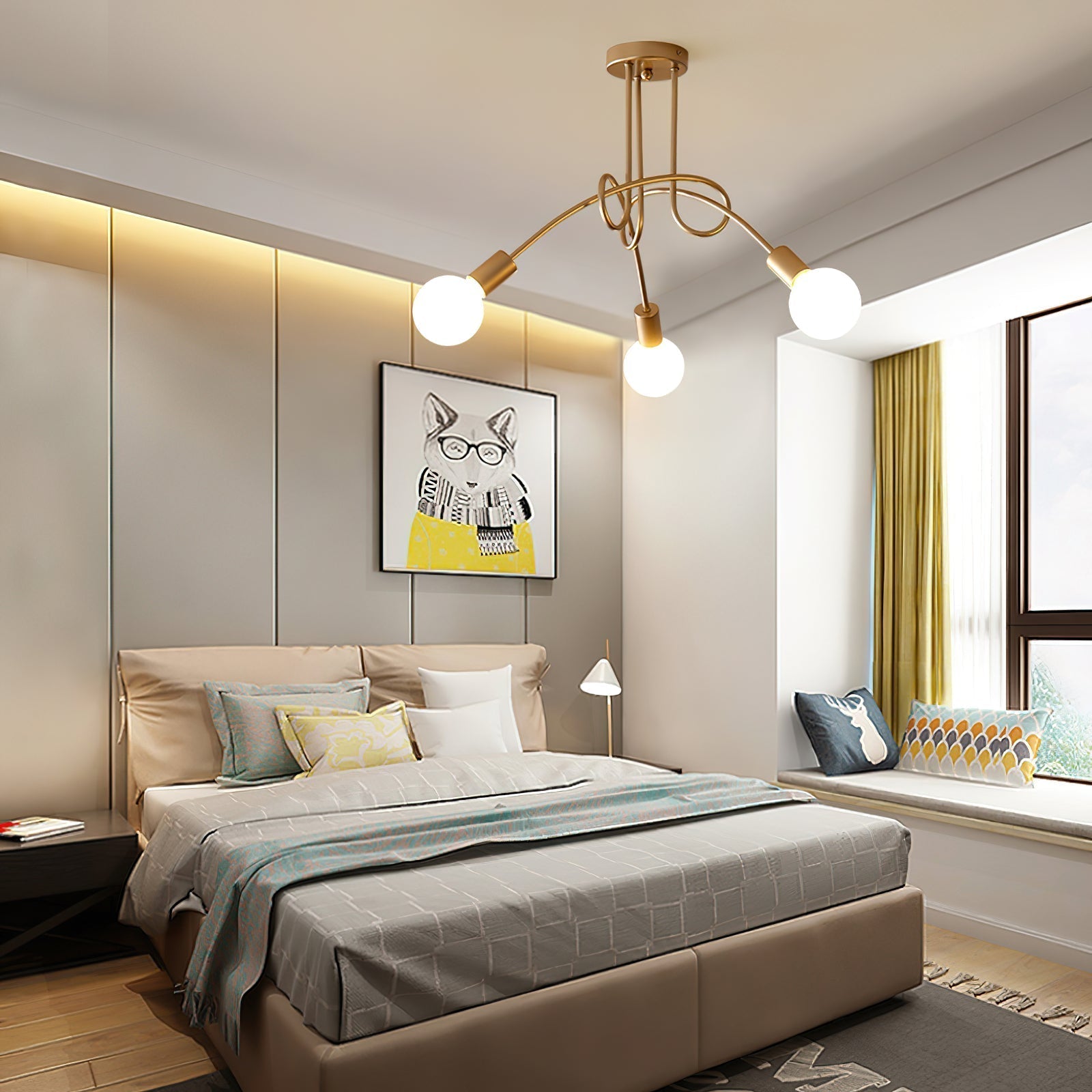 Eiraleria Glass Ceiling Lamp