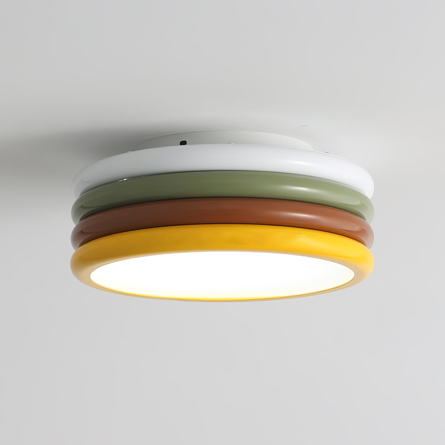 Dunoir Unique Art Color Stack Ceiling Lamp