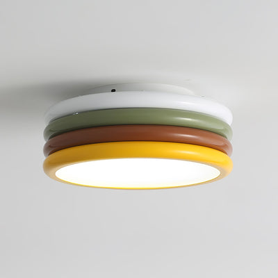 Dunoir Unique Art Color Stack Ceiling Lamp