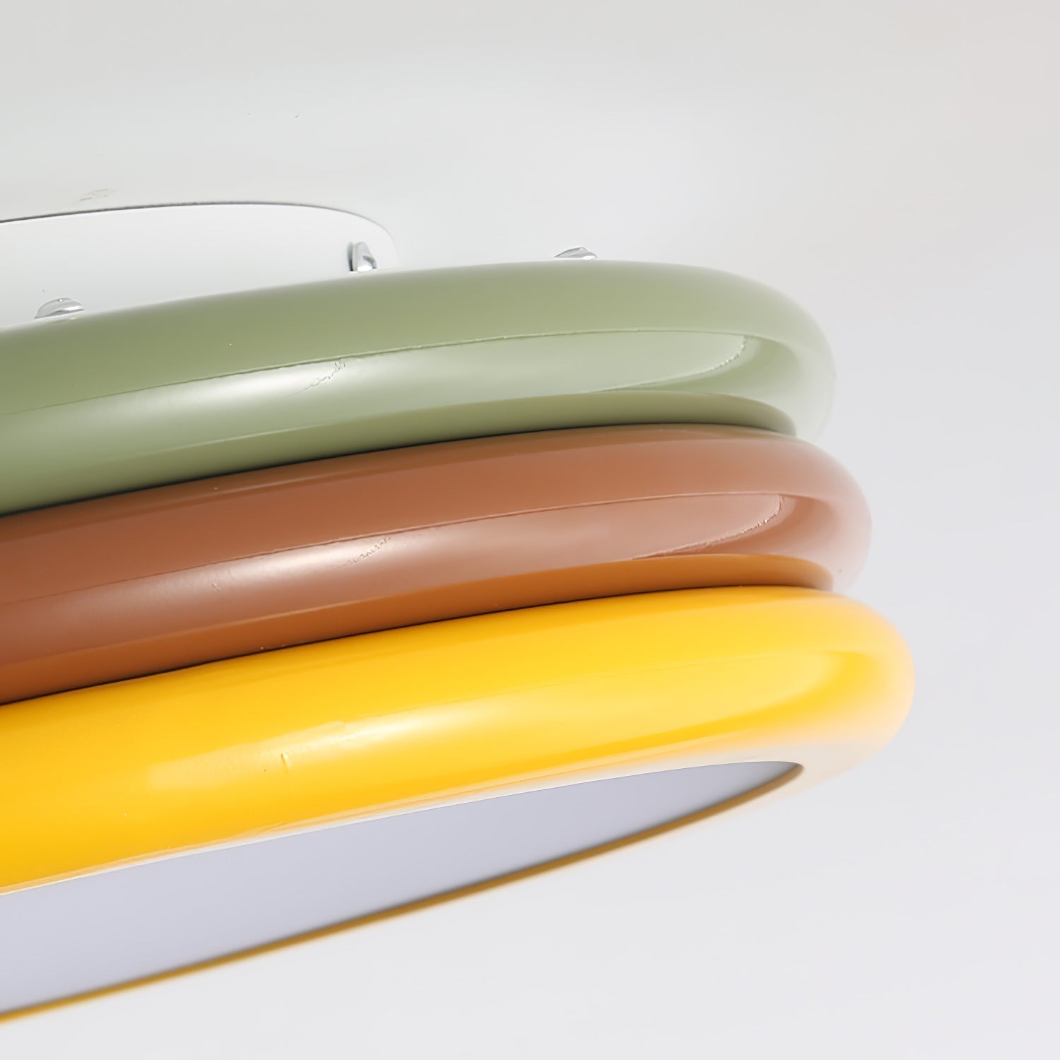 Dunoir Unique Art Color Stack Ceiling Lamp